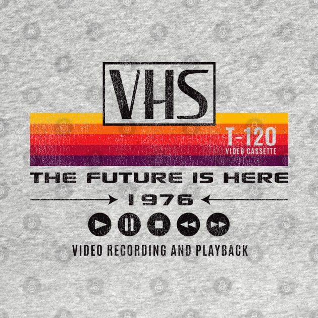 VHS The Future Is Here 1976 Lts Worn Out by Alema Art